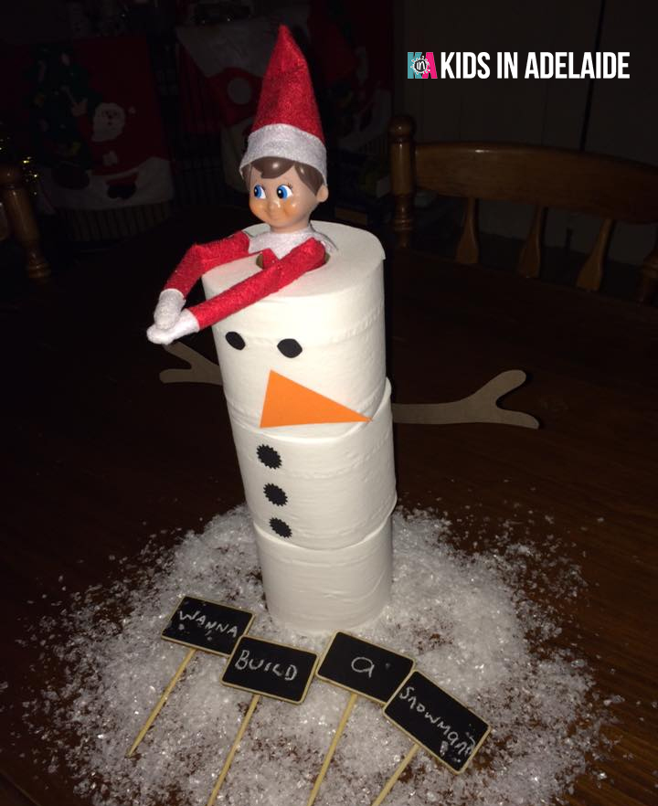 Elf on the Shelf - Do you Wanna Build A Snowman?