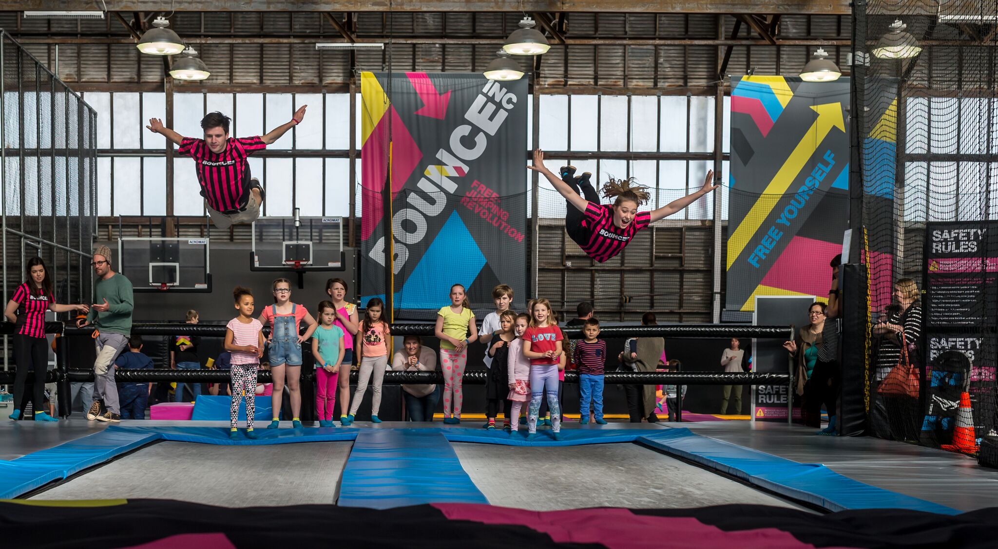 Bounce Adelaide Indoor Trampoline Park for Kids and Adults