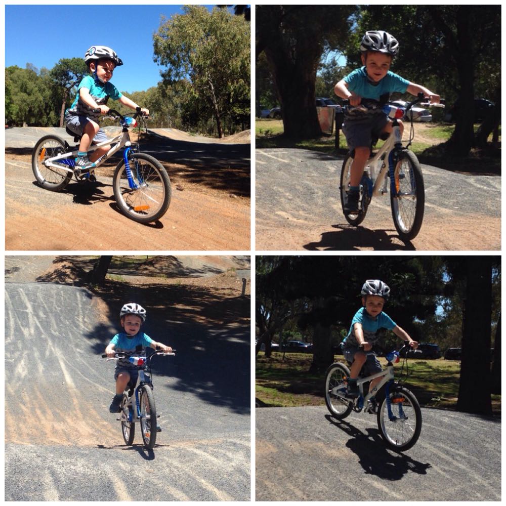 ByK E-350 Bike on the BMX Track | Kids in Adelaide
