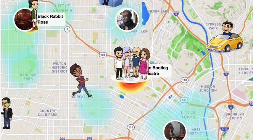 Snapchat introduce Snap Map