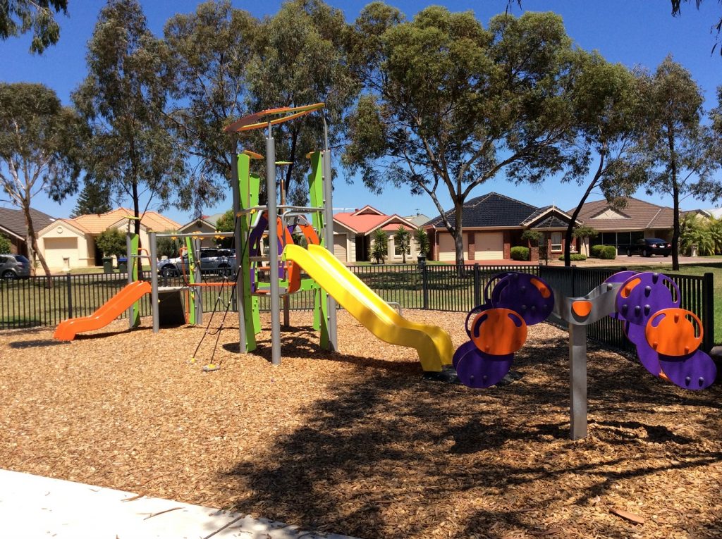Tolley Reserve Nuriootpa Train Playground Kids In Adelaide