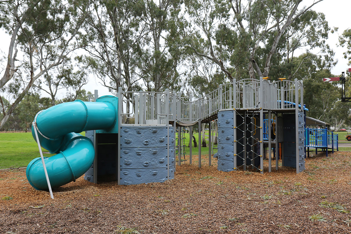 Tolley Reserve Nuriootpa Train Playground Kids In Adelaide