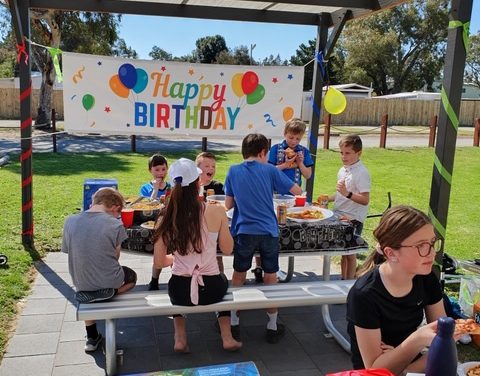 Birthday Parties at Victor Harbor Holiday and Cabin Park