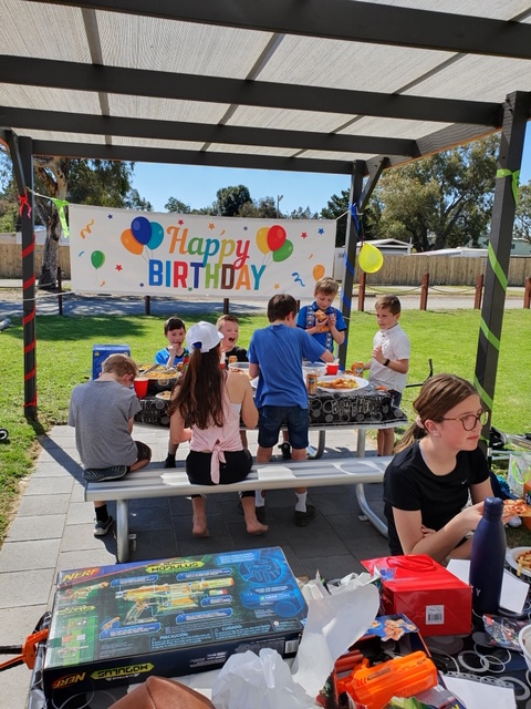 Birthday Parties at Victor Harbor Holiday and Cabin Park
