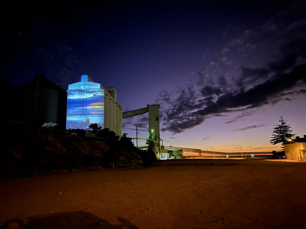 Wallaroo Silo Light Show
