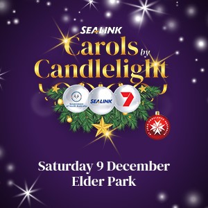 adelaide carols by candlelight event banner