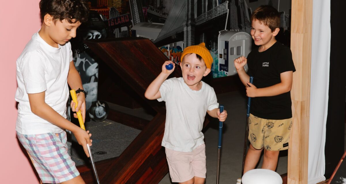 Mini Golf Birthday Parties at Hey Caddy, West Lakes