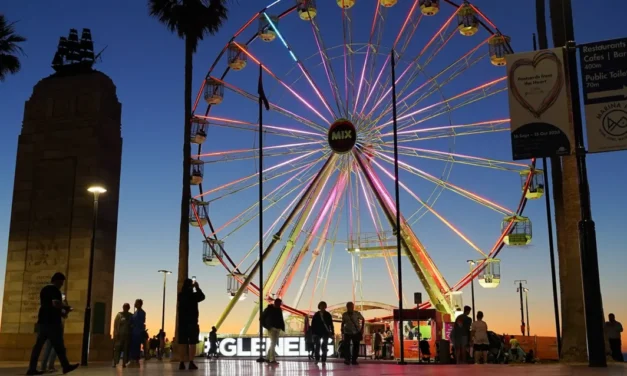 Skyline Giant Ferris Wheel at Glenelg