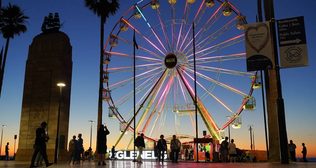 Skyline Giant Ferris Wheel at Glenelg