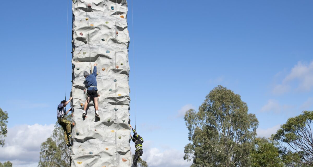 Rock About – portable rock climbing walls