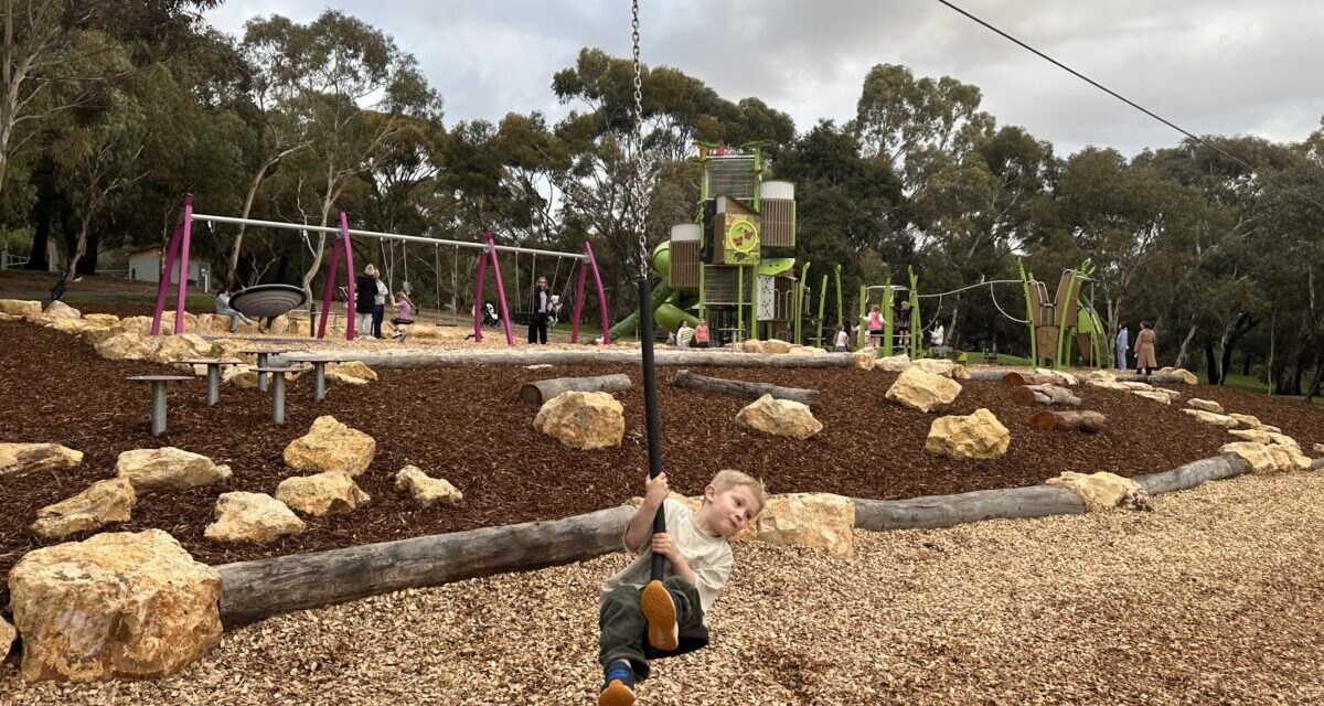 CC Hood Reserve Playground Panorama
