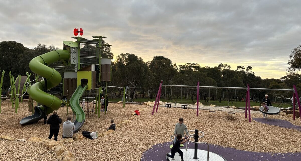 CC Hood Reserve Playground Panorama
