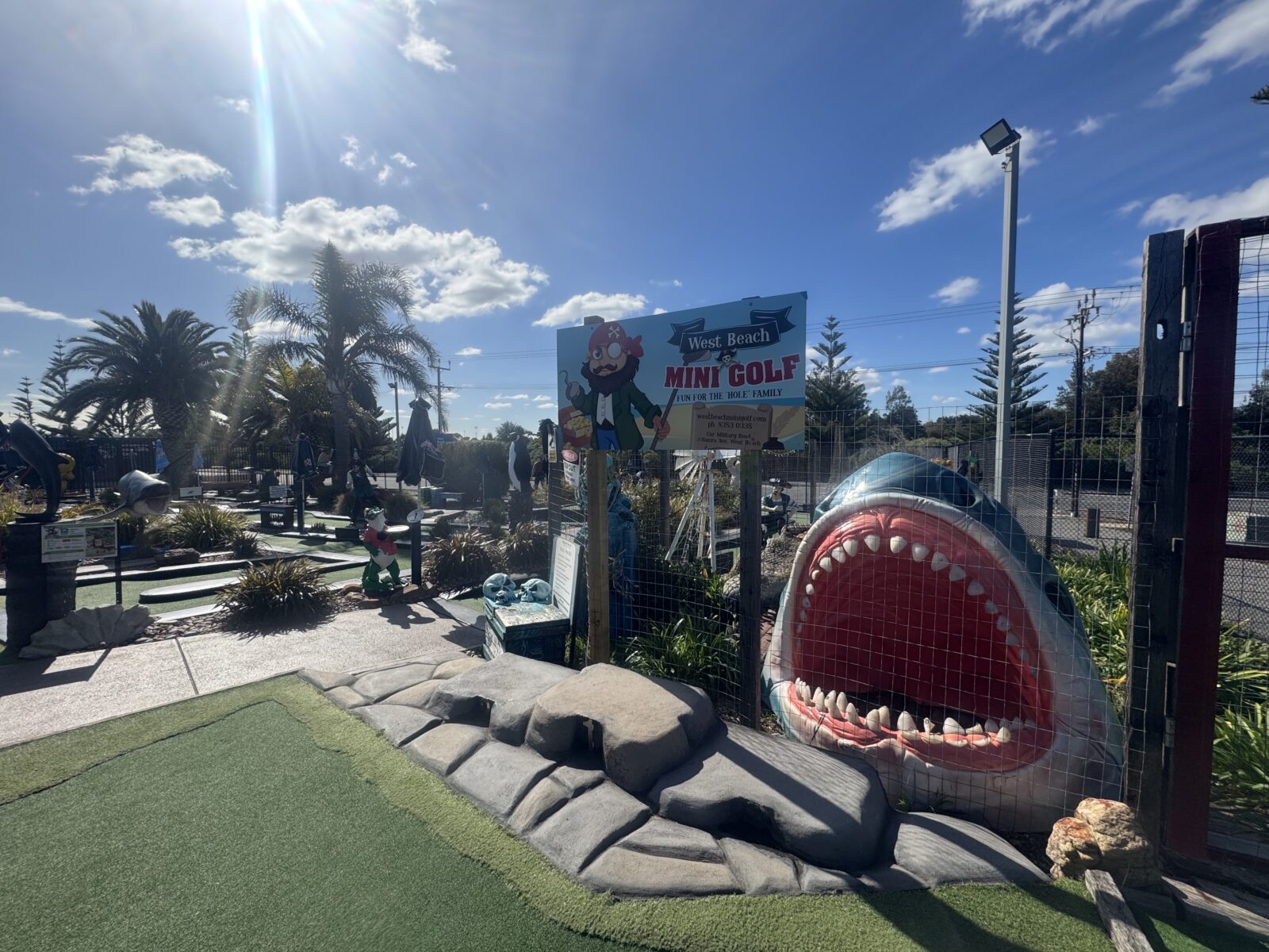 Party at West Beach Mini Golf