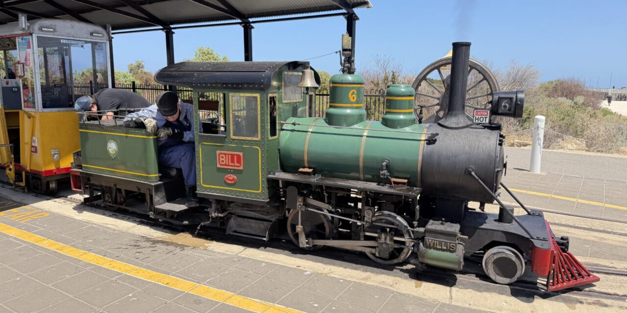 Semaphore Steam Train