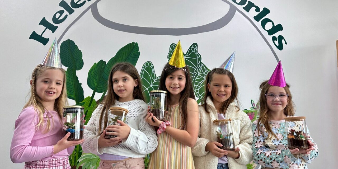 Terrarium-Making Birthday Parties at Helen’s Mini Worlds