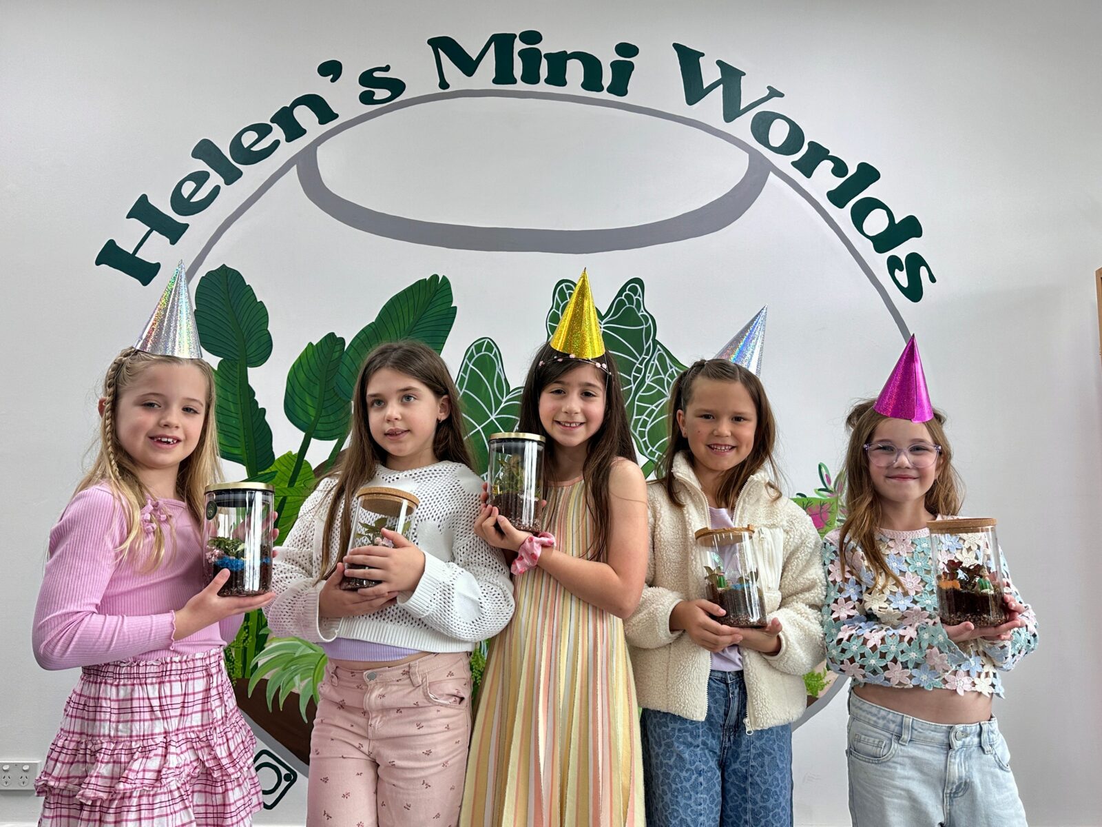 Terrarium-Making Birthday Parties at Helen’s Mini Worlds