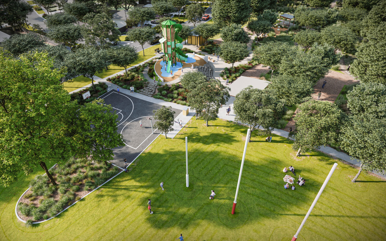 Enchanted Garden Park Playground Opening
